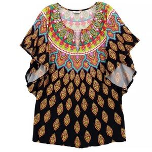 Trina Turk tunic/ swim cover